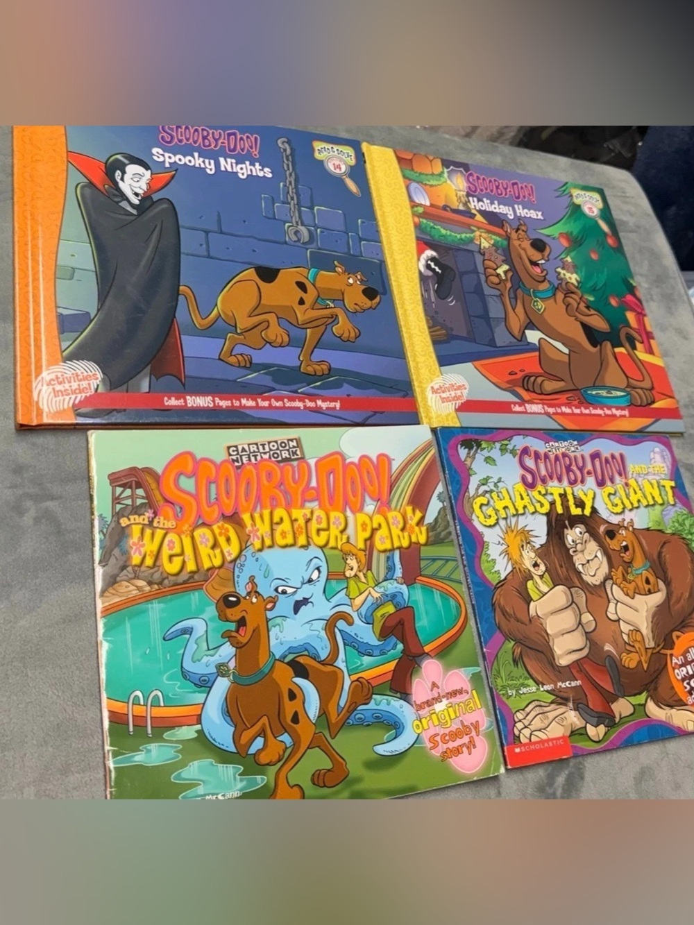 Scholastic Scooby-Doo Book Set 4-Book Collection